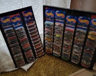 Match Box Hot Wheels Displays