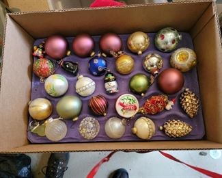 Christmas Glass Ornaments