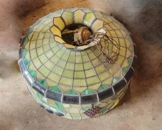 Hanging Leaded Shade