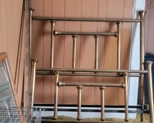 Brass Bed and Rails