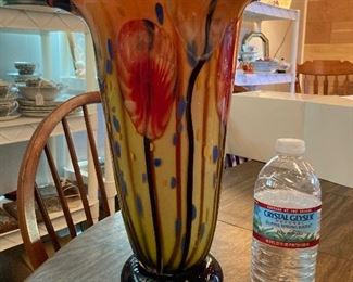 Murano glass 15” tall by 11” wide