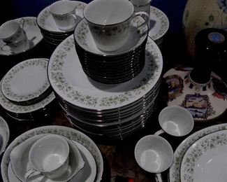 Huge set of Noritake. Anyone's daughter getting married.