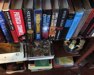 books. I found a great collection of books on antique printing presses and antique printing methods in the print shop. They are not pictured