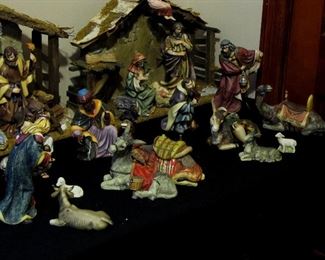 One of 3 large Nativity Sets.