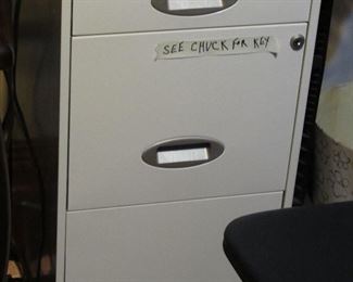 3 drawer locking file cabinet