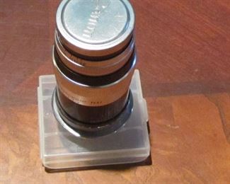 1950's Canon camera lens Serenar f:35 100mm