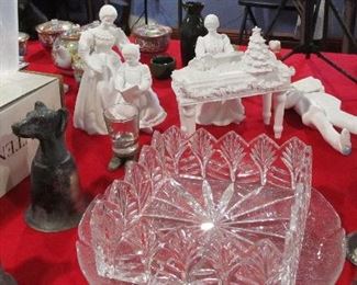 Dept 56 large white figures