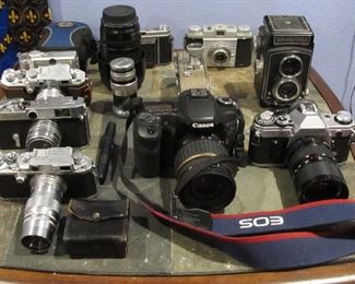 Nice vtg. cameras