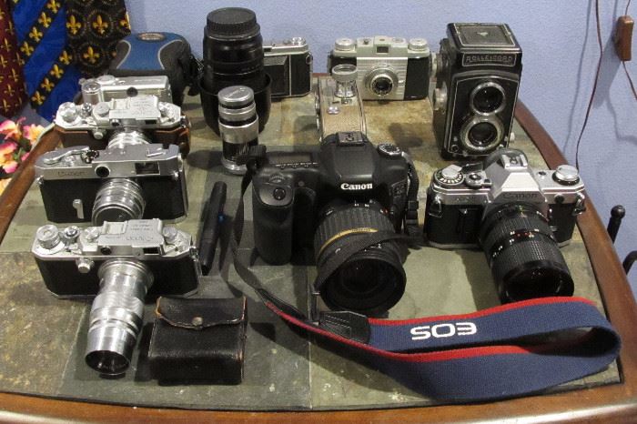 Nice vtg. cameras