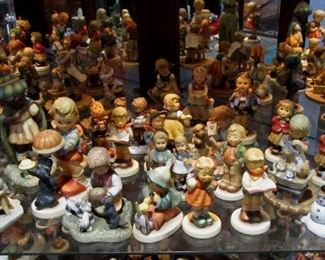 About 100 Hummels priced to sell.