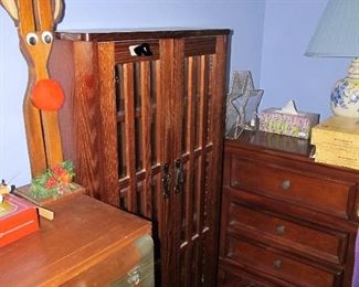 mission style bookcase