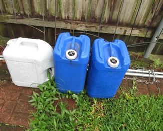 Fresh water containers
