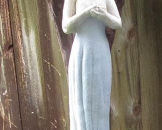 large angel + fountain