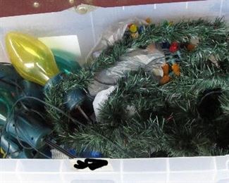 outdoor Christmas lights