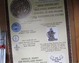 Ad for various coasters that were available.