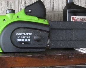 Portland electric chain saw