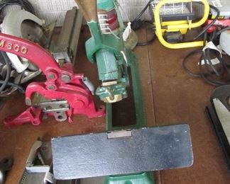 Antique cast iron book binder