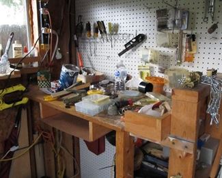 misc. all for sale. front of shop