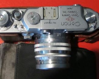 1955 RARE CANON 35mm RANGEFINDER MODEL IIF2 US Military E-P Exchange Post Model