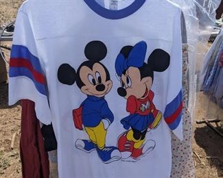 Vintage Mickey and Minnie mouse shirt 