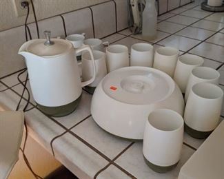 Mid century pitcher set