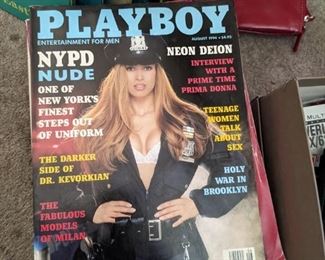 Playboy magazines