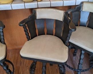 Swivel bar chairs