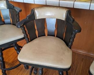Swivel bar chairs