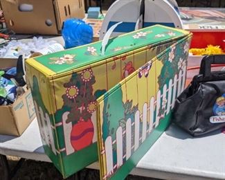 Doll in carrying case