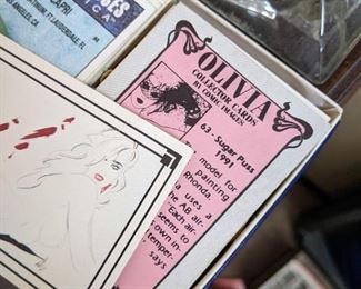 Assorted  adult collector cards