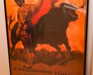 Bullfight poster