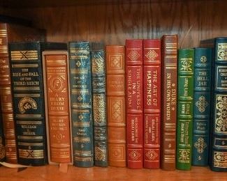 Easton Press leather bound books