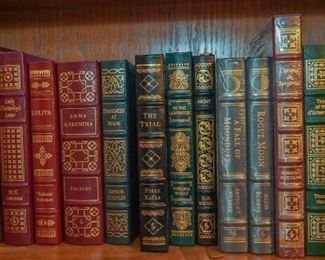 Easton Press leather bound books