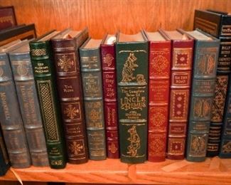 Easton Press leather bound books