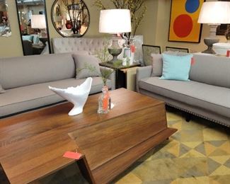 Sofas, cocktail & end tables