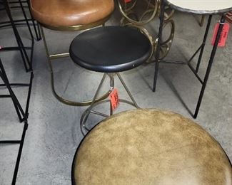 Stools, various heights