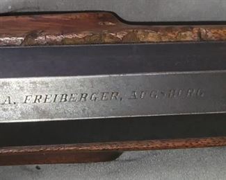 A. FREIBERGER AUGSBURG TARGET RIFLE