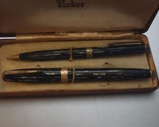 Parker pen and pencil set
