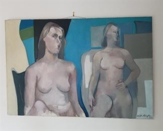 MOD Original Walter Stomps Painting