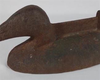 Cast Iron Duck Boot Scraper