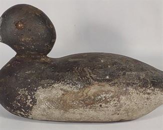 Antique Mason Factory Decoy C. Bartlett Branded	