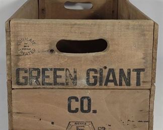 1969 Green Giant Co. Advertising Crate	