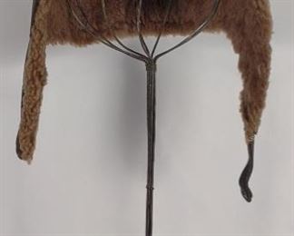 WWI Leather Aviator Flight Helmet / Hat	