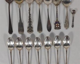 15 Sterling Silver Spoons	