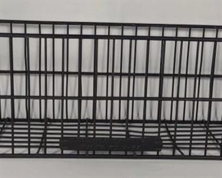 Vintage Delvale Dairies Metal Milk Crate / Basket	