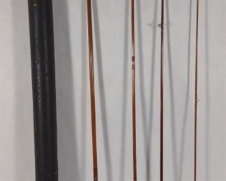 4 pc Montague Split Bamboo Fly Fishing Rod	