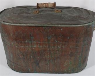 Rochester Copper Boiler w/ Lid	