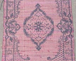 India Silk Woven Rug, 20th Century	