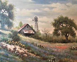 "Texas Landscape"  by Tibor Tasnadi -  20" x 24"