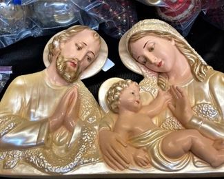 Joseph, Mary, and Baby Jesus